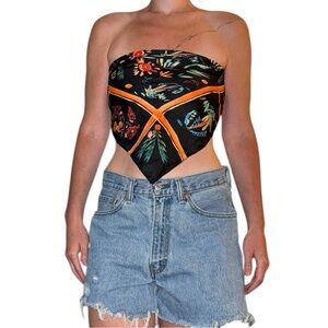 Tropical Bandana Top